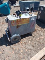 Rolling CheMICAL CONTAINER w/pump