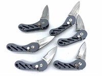 (6) Pocket Knives 1.75” Blade