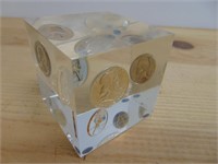 Neat plastic cube of 1959 Proof coins