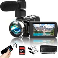 Video Camera Camcorder 2.7K Ultra HD