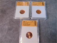 2001 Graded Lincoln Cents