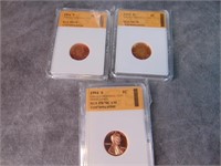 1994 Graded Lincoln Cents