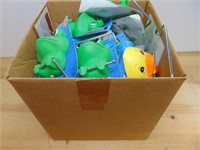 box of suction cup shower hooks in varying