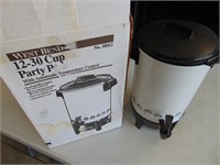 30 cup coffee maker, used
