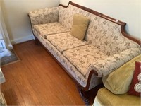 Antique Clawfoot Sofa