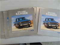 1984 Ford Ranger sales brochures