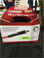 Husky 3/8 in x 50 ft rubber air hose