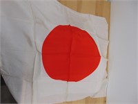 Japanese WW2 Prayer flag, unsigned.  silk