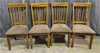 4)Padded Kitchen Chairs