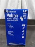 Medicom Vulcan Nitrile Gloves L