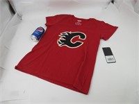 T Shirt neuf Calgary Flames taille L