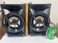 Set of (2) Sony Speakers Model SS-ECLS