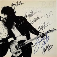 Bruce Springsteen signed Born to Run album