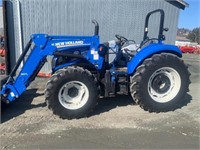 2017 New Holland T4.120 Loader Tractor-223Hrs-NEW!