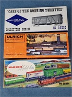 (3) Ulrich Train Cars In Boxes
