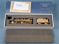 United Brass Locomotive And Tender Set In Box