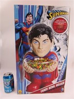 Superman, support + bol à bonbons
