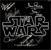 Star Wars signed soundtrack