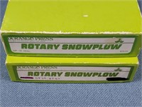 (2) Durango Press HOn3 Rotary Snowplow's DP30