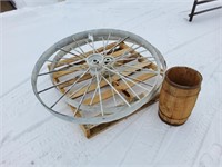 Vintage Steel Spoke Wheels