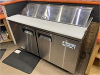 AVANTCO Stainless Steel Refrigerated Prep Table