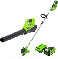 40V Cordless String Trimmer and Leaf Blower Combo
