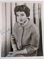 Claudette Colbert signed photo