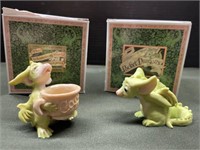 (2) REAL MUSGRAVE POCKET DRAGONS WITH BOXES -