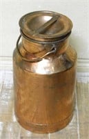 European Copper Clad Milk Can.