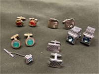 SELECTION OF VINTAGE CUFF LINKS (INCLUDING