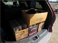 4 Boxes of 33s, 1 Box of 78s Records