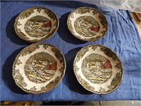 Set of 4 Saucers