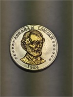 Abraham Lincoln 1984 Double Eagle Coin