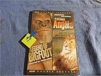Double Feature DVD Legend of Bigfoot/Escape Angola