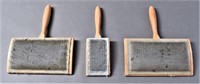 Clemes & Clemes Set of Wool Hand Carders (3)