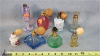 8- Old Glass Perfume Bottles
