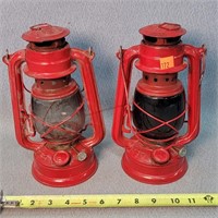 2- 10" Red Lanterns