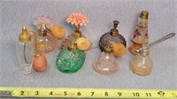8- Vintage Perfume Bottles - As Is
