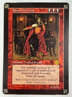 Iron Maiden Edward The Great Promo Card