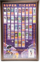 2002 Super Bowl Super Tickets Poster