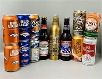 Unopened Collector Beer Can's & Bottles (13)