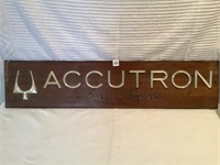 Accutron Sign