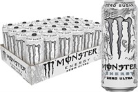 Monster Energy Zero Ultra, 16 Fl Oz (Pack of 24)