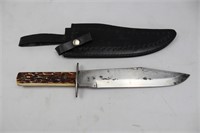 TRAMONTINA CARBON STEEL 14.75" OVERALL BOWIE KNIFE
