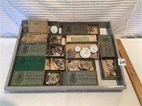 Assorted Vintage Watch Parts