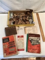 Assorted Watch Tools, Parts and Manuals