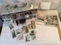Assorted Clock and Watch Parts & Hardware