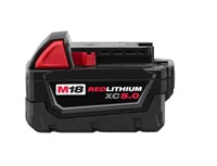 M18 18v 5.0 Lithium-Ion XC Extended Cap Battery