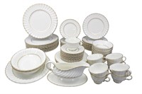 ROYAL DOULTON ADRIAN SERVICE FOR 10 WITH EXTRAS