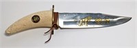 Decorative Knife with Etched Bears